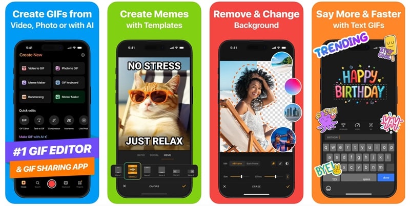 gif maker meme creator mobile apps