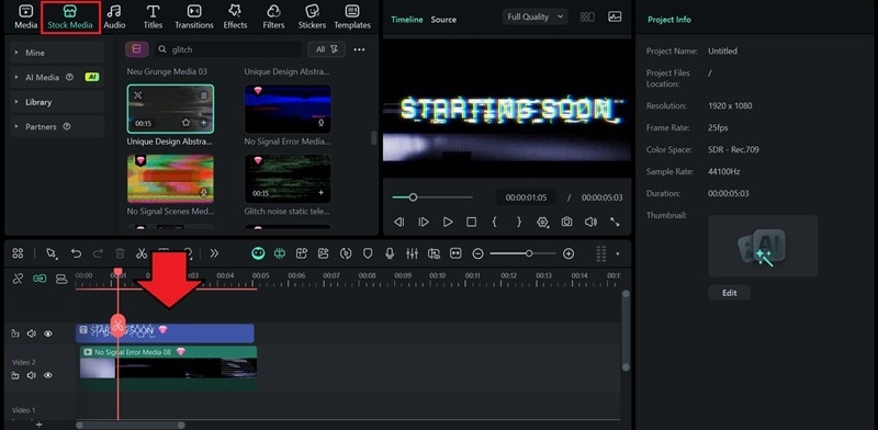 insert a background clip