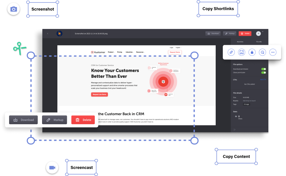 droplr for recording