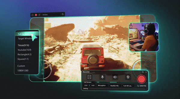 filmora screen recording for gameplay sessions