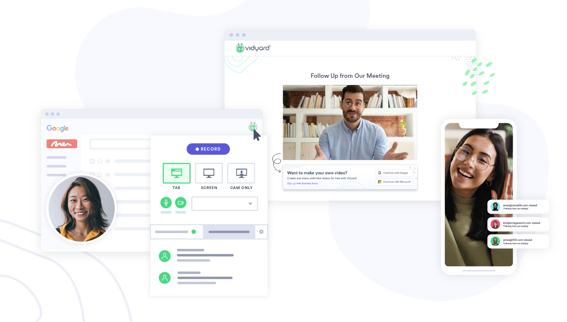 vidyard for recording