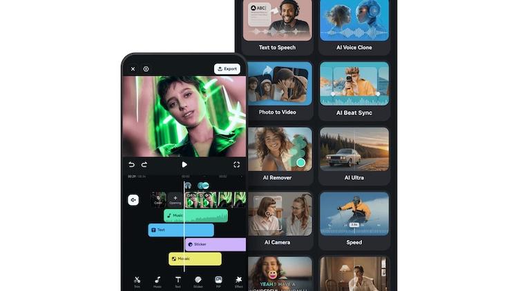 filmora mobile montage maker