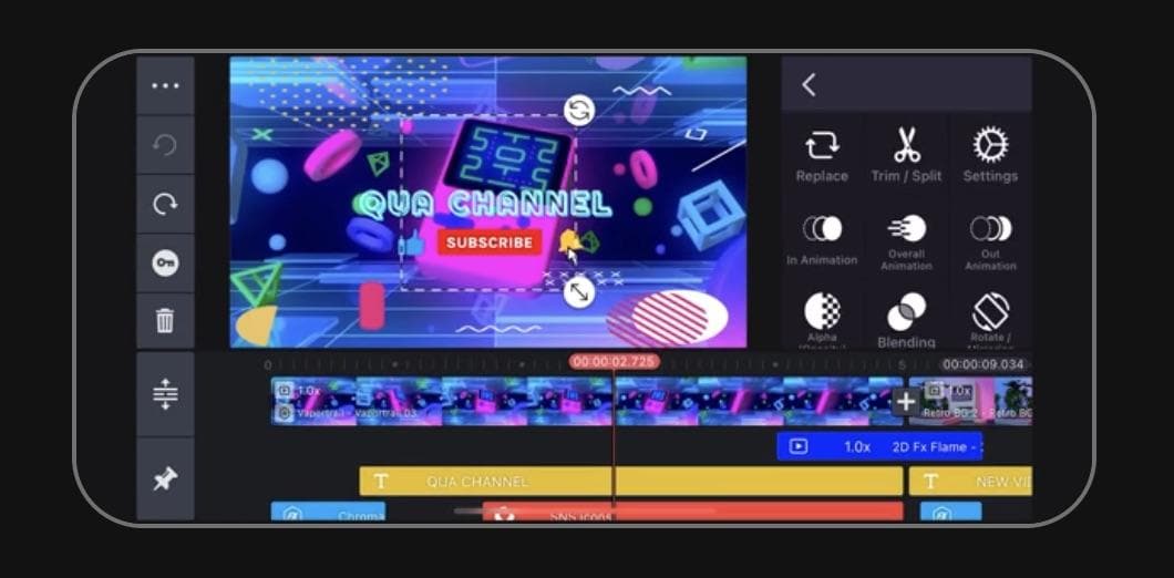 kinemaster montage maker