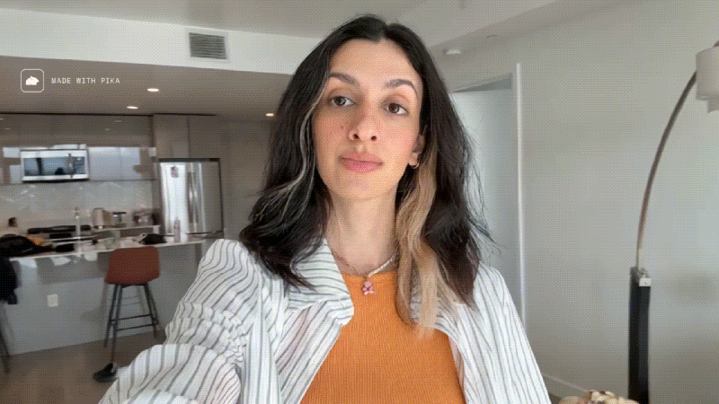 pika ai video generation result