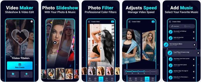 music video maker for iphone