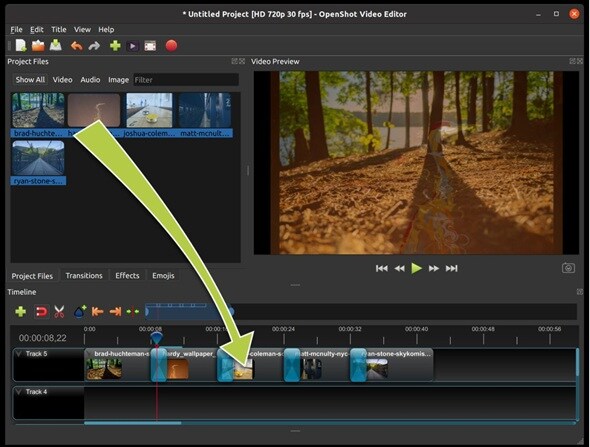 splice video editor for windows alternative OpenShot