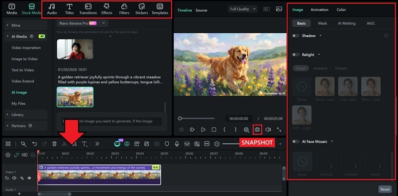 edit and save ai image
