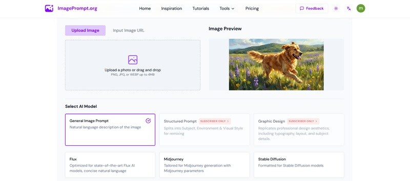 imageprompt ai image prompt generator