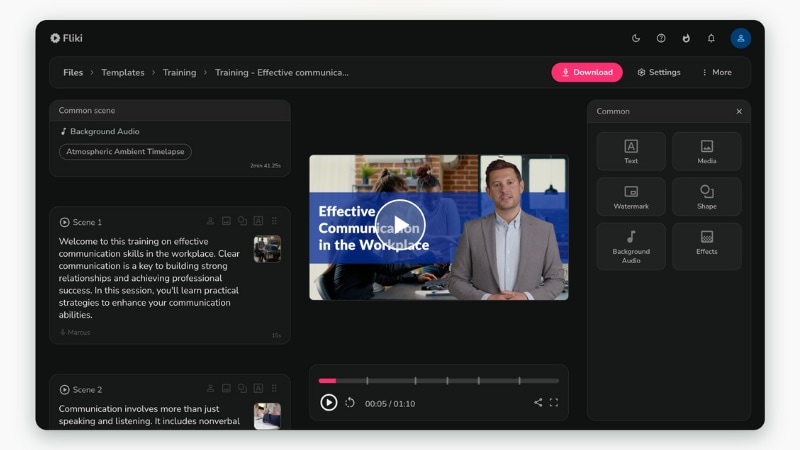what is fliki ai video generator