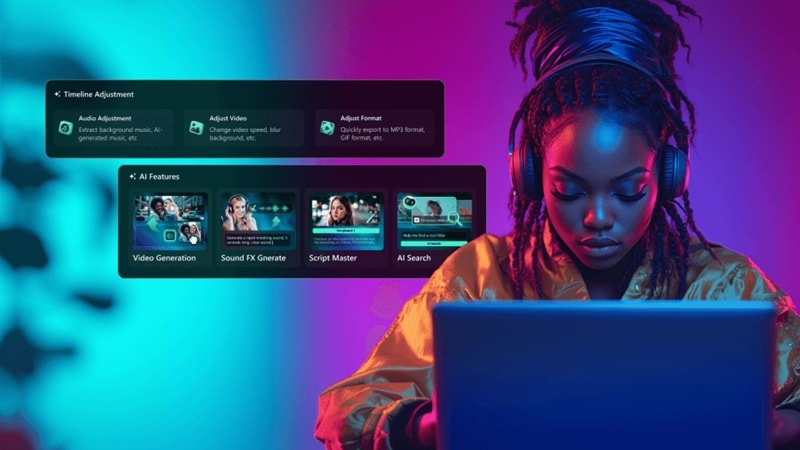 advanced ai workflows in filmora