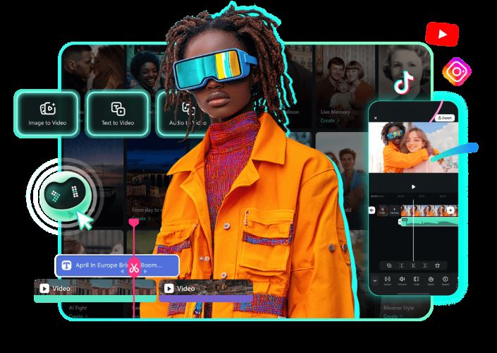 video generator in filmora