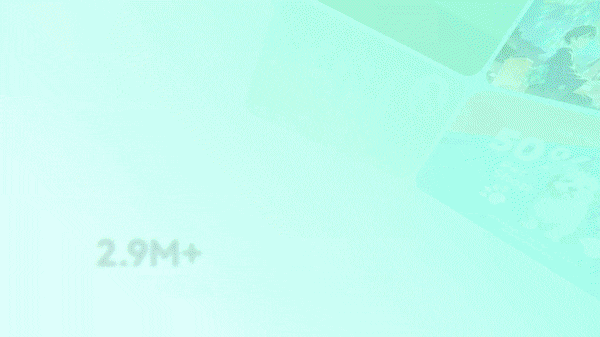 extensive media library in filmora