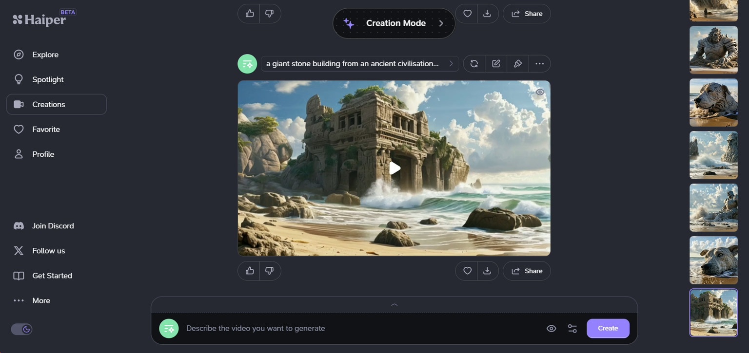 haiper ai text to video