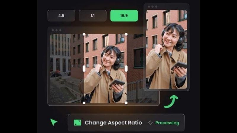 opus clip top aspect ratio changer