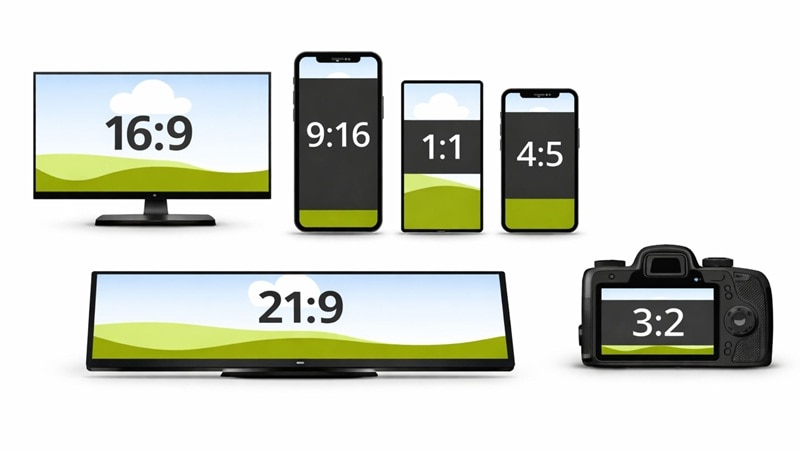 examples of common aspect ratios