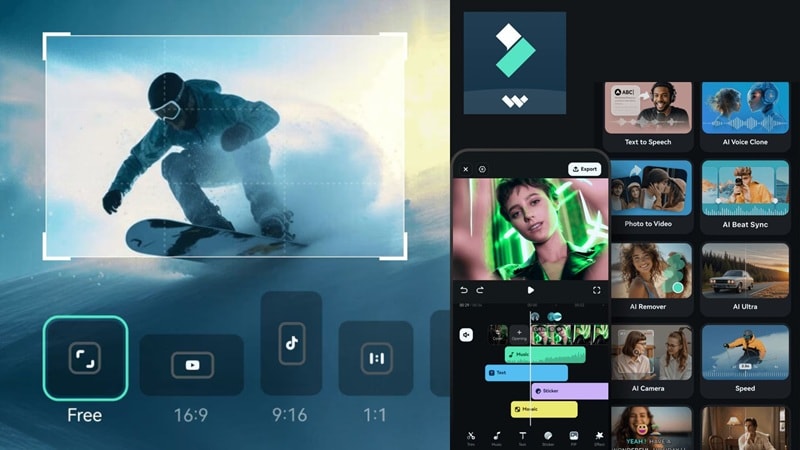 filmora mobile aspect ratio changer