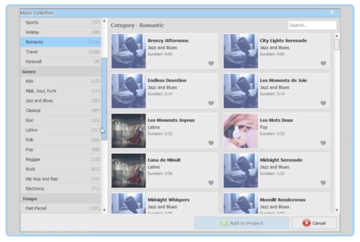 clipify music library