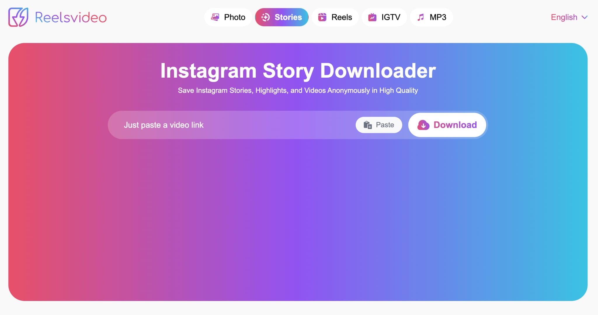 reelsvideo ig highlight download