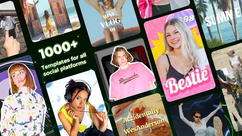 inmelo video templates