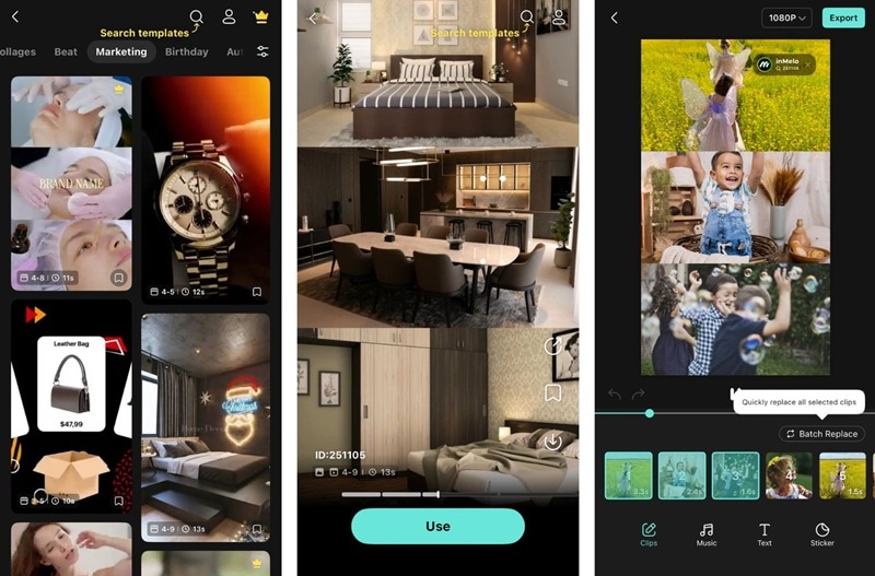 creating videos with inmelo