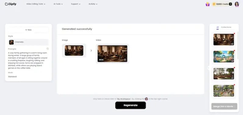 generate video and save