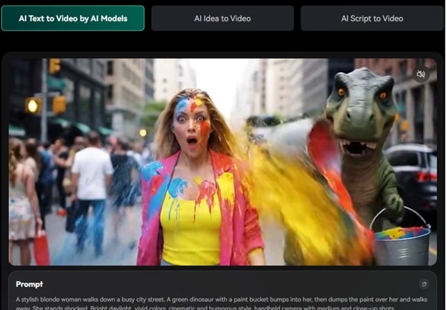 filmora text to video generator