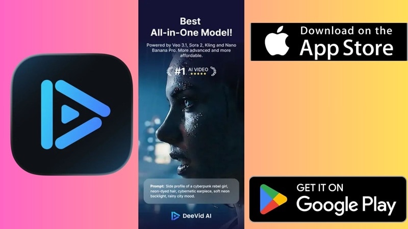 deevid ai mobile app
