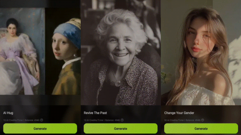 ai image to video effects in filmora