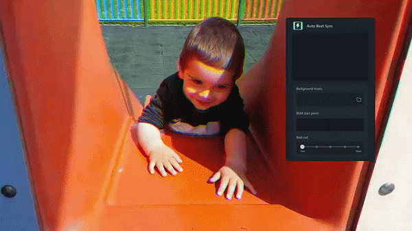 filmora ai auto beat sync feature