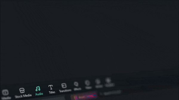 filmora music library