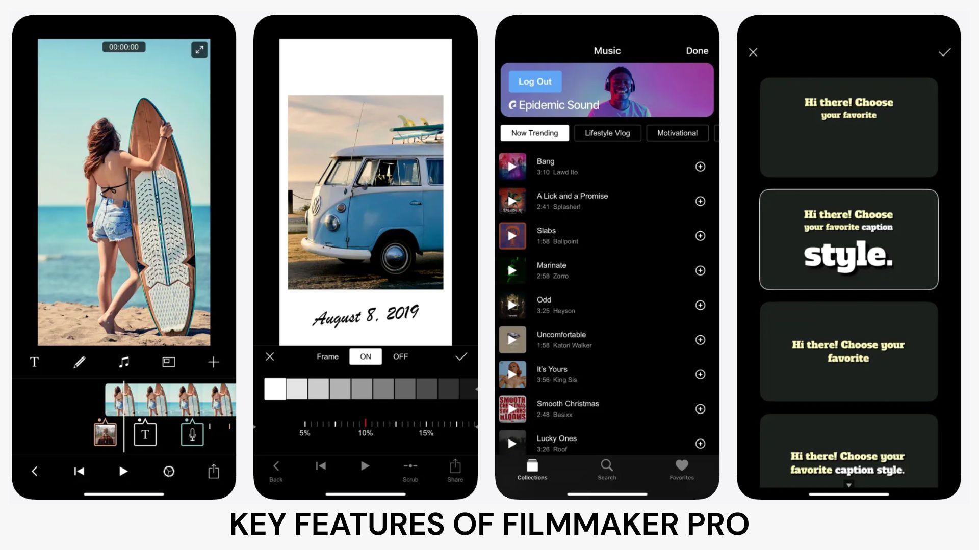 filmmaker pro key features