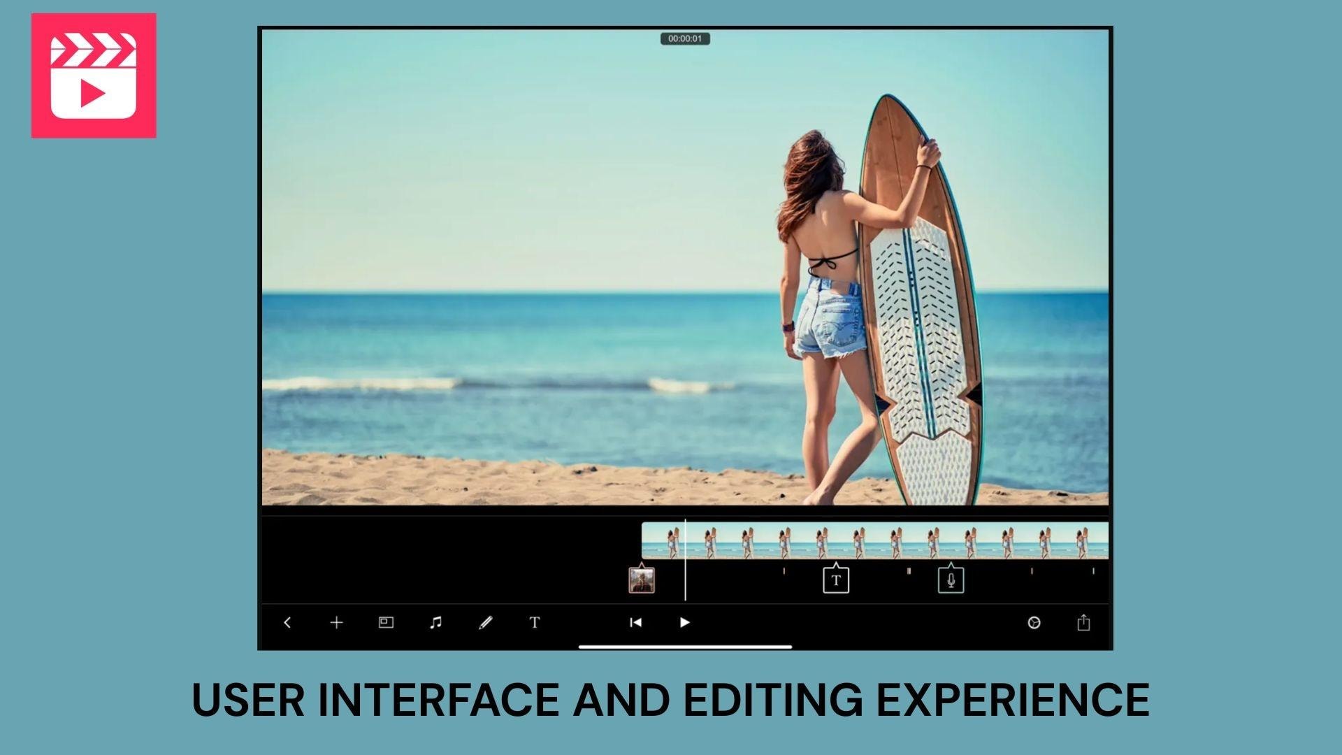 filmmaker pro user interface and editing experience