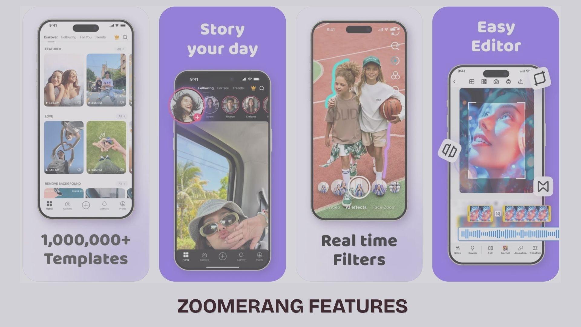 zoomerang features