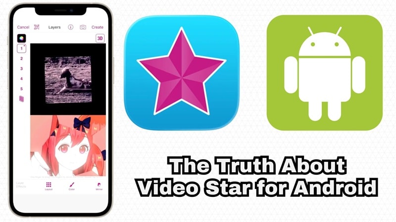 explaining video star for android availability