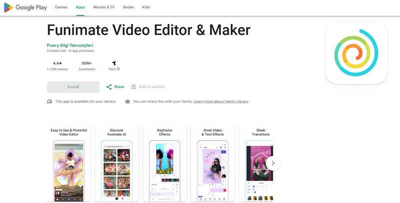 funimate top video star android alternative