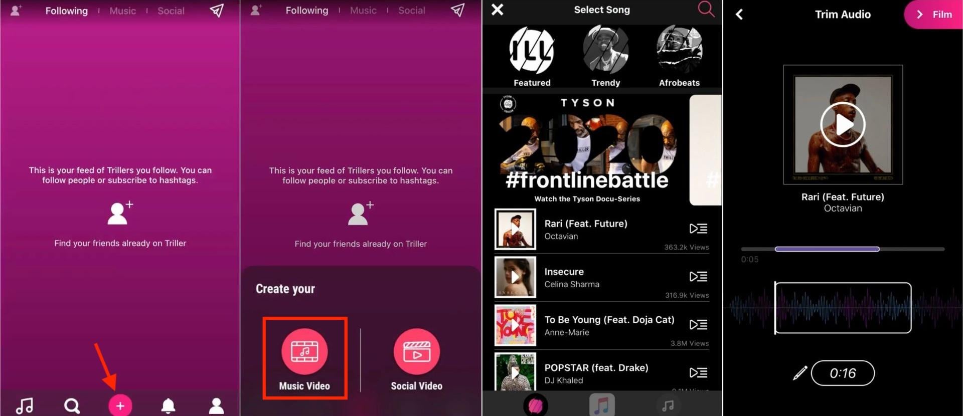 triller steps part 1