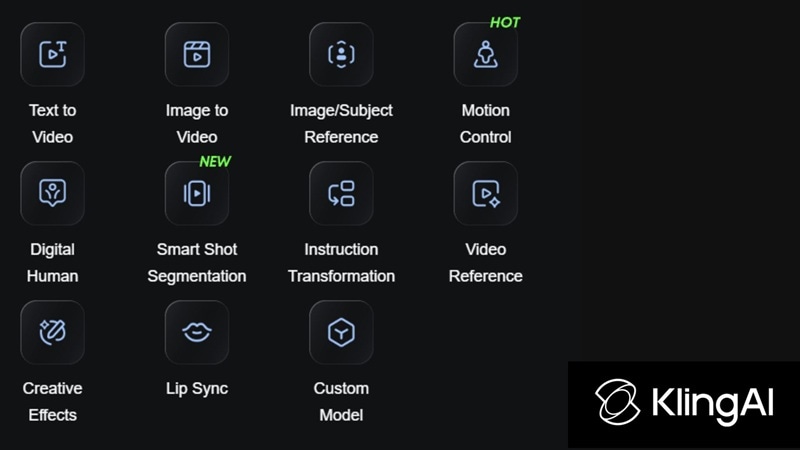 kling ai features collection