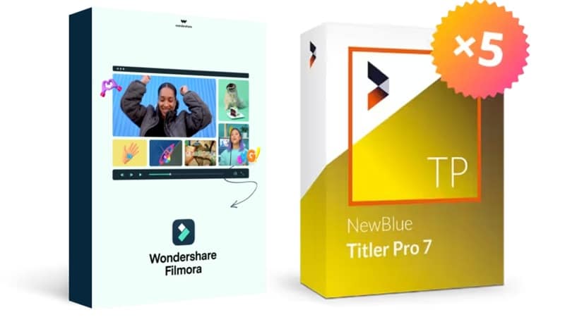 Filmora에 통합된 NewBlueFX