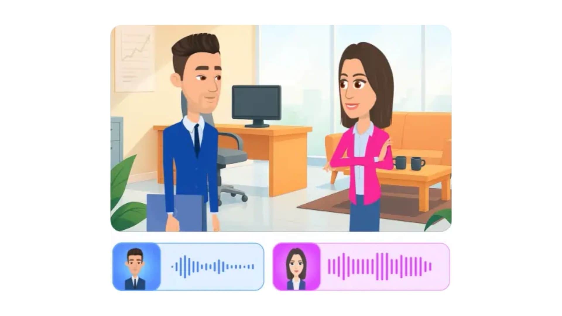 Steve AI 음성 더빙 기능