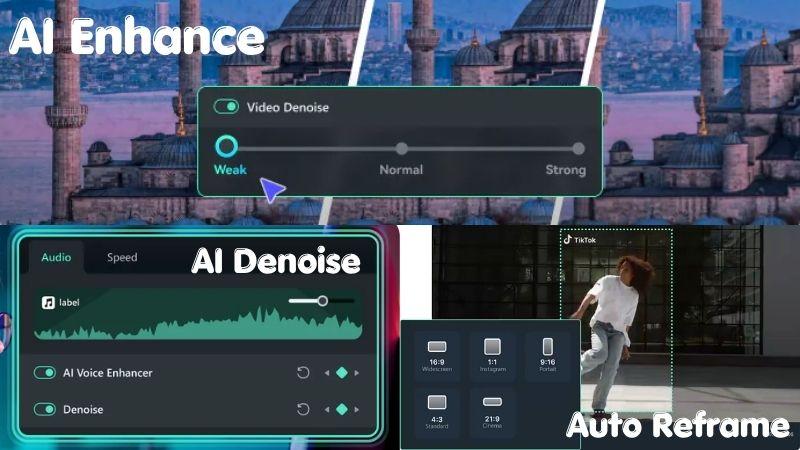 helpful ai tools in filmora