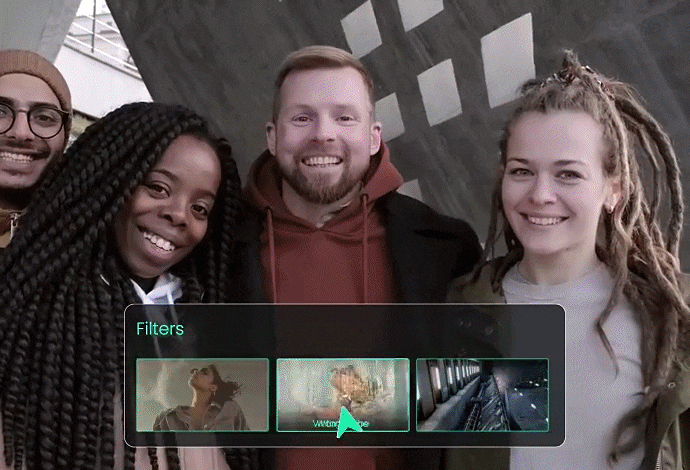 filters and effects in filmora