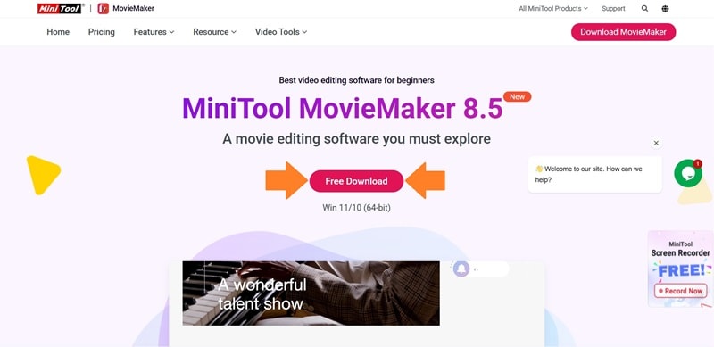 download minitool moviemaker