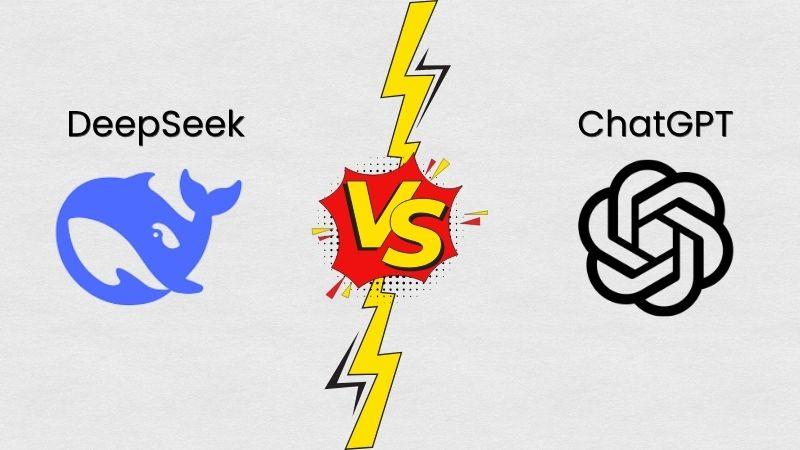 deepseek and chatgpt logo