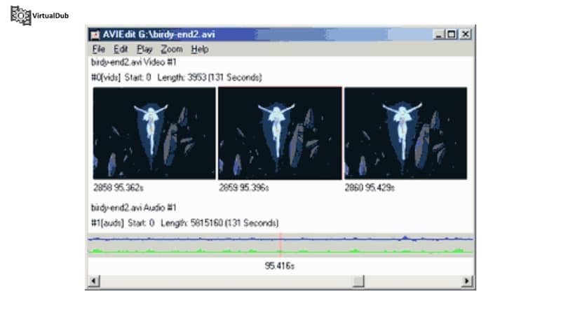 virtualdub software interface