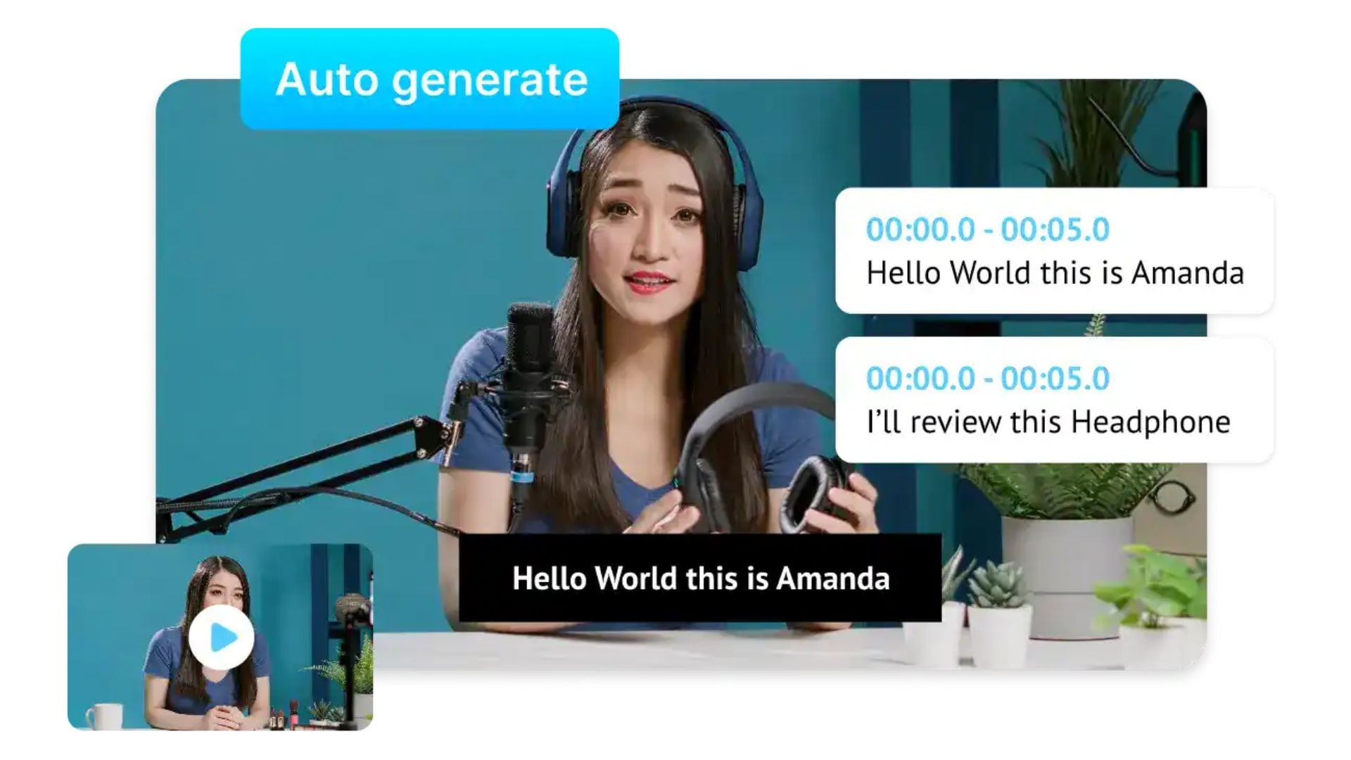 vmaker ai subtitle generator