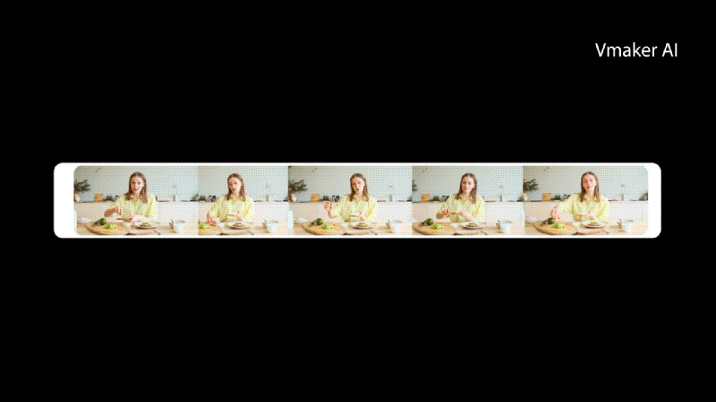 edit and create videos with vmaker ai