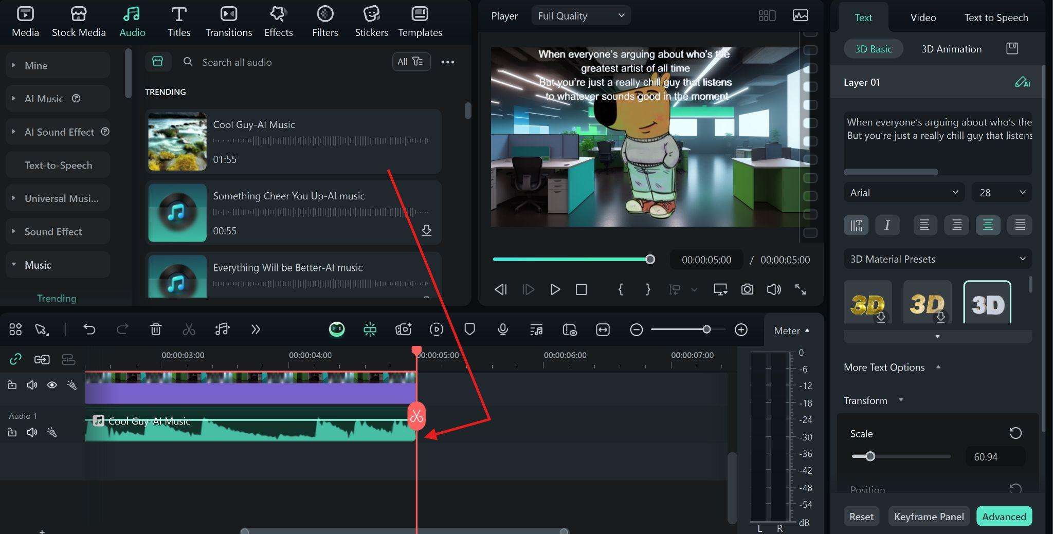 add background sound