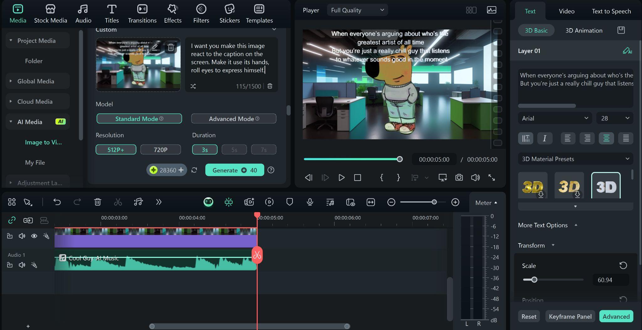 add action prompt