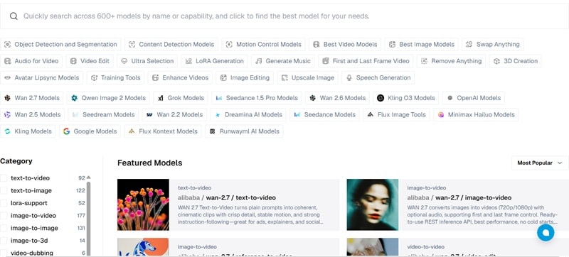 wavespeed ai multi model options