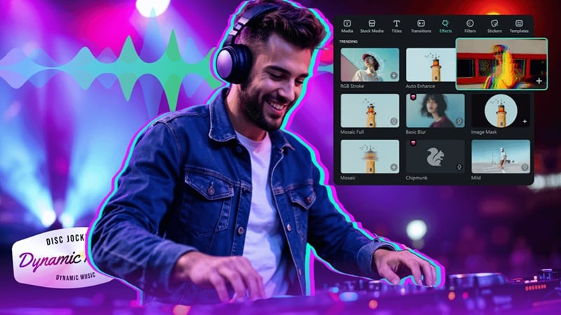 include visual movement for short video